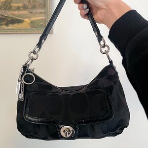 Vintage Y2k 2000s Coach Poppy Collection 2 in 1 Bag